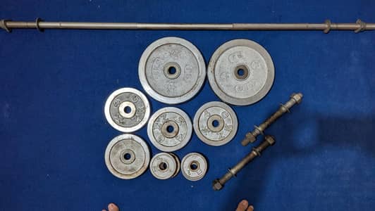 Chrome plates | dumbles