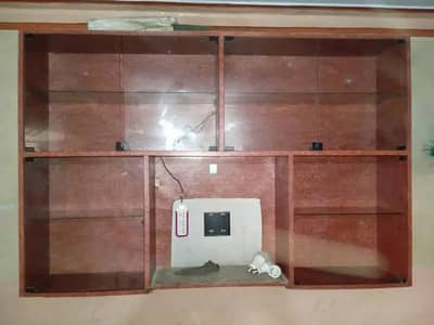 Shelf wooden ply Red Color  4ft by 6ft