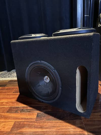 Complete Pair Speaker Sub Woofer Amplifier