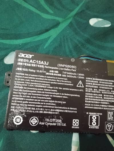 Acer Chromebook Battery For R11 And C740