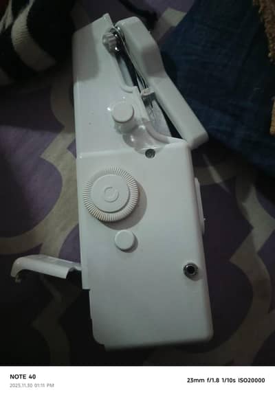 small sewing machine