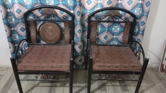 Iron 5 seater sofa set