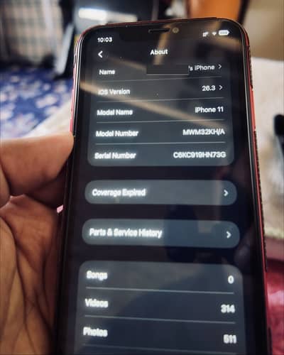 iPhone 11 128GB – Red – PTA Approved (Dual SIM)