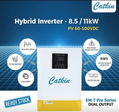 Catkin Solar hybrid inverter 3.5kw to 11kw