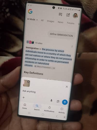 Note 20 ultra cndition 10.10