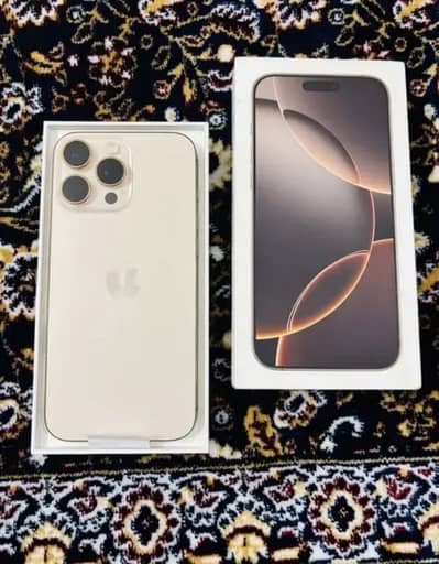 iPhone 16 PRO MAX - 256 GB - NON PTA 100% Battery Health