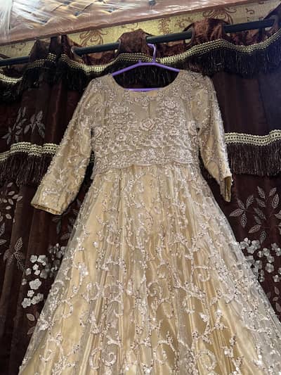 LUXURY HEAVY CANE WORK MAXI 1 LAKH ORIGINAL SELLING 55000 WORN ONCE