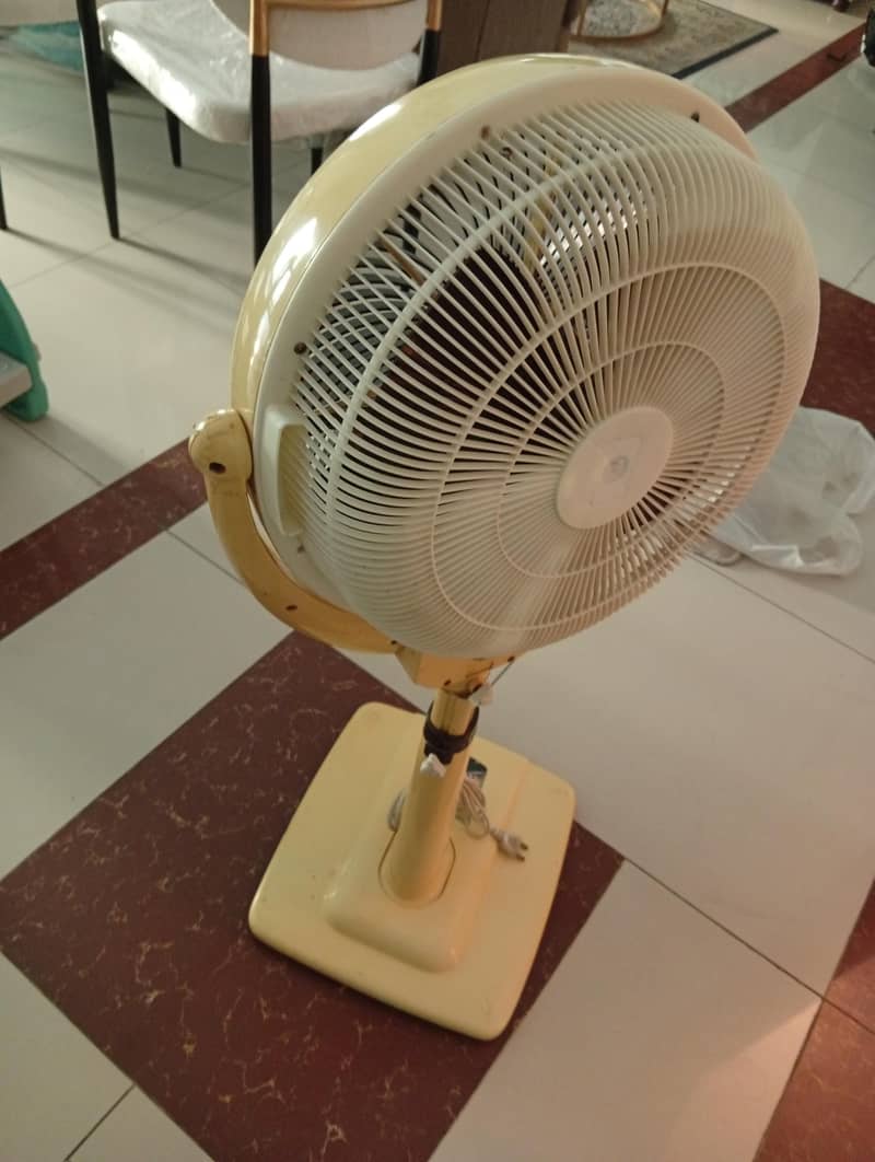 (رائل پیڈسٹل پنکھا - بہترین ہوا اور ورکنگ کنڈیشن) 2