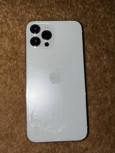 12 pro max non pta 12/512 gb back creak 10/10 coneditan