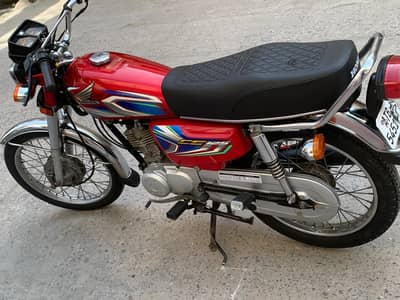 Honda CG 125 model 2021/2022 All Punjab number
