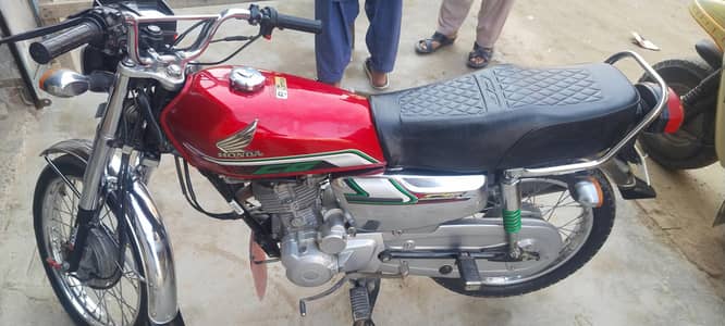 03156289008 Cg 125 self start All ok bike.