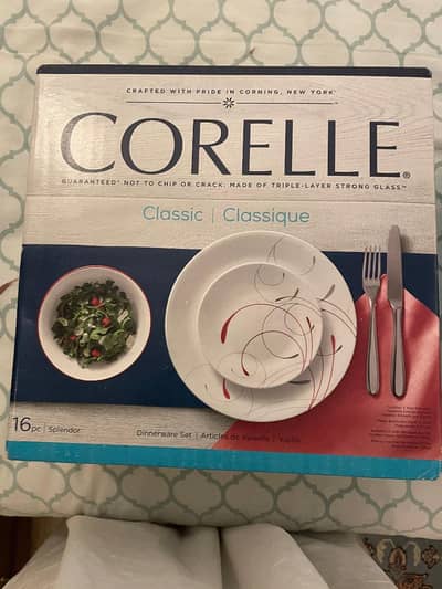 16 PIECES OF DINING SET