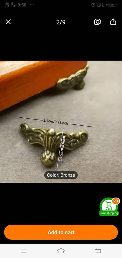 Jewelry Box foots paddles