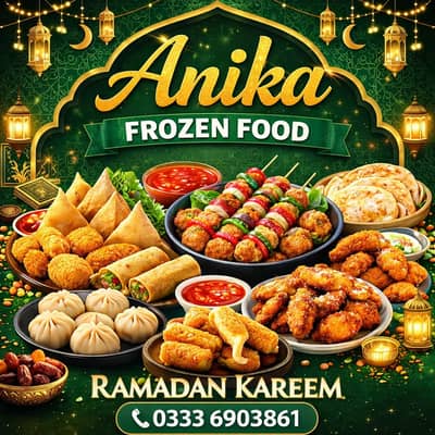 Premium Home Made Frozen Food Available