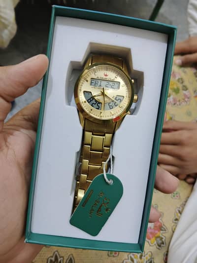 Original AL-SALAH Watch Saudia Import Just Box Open
