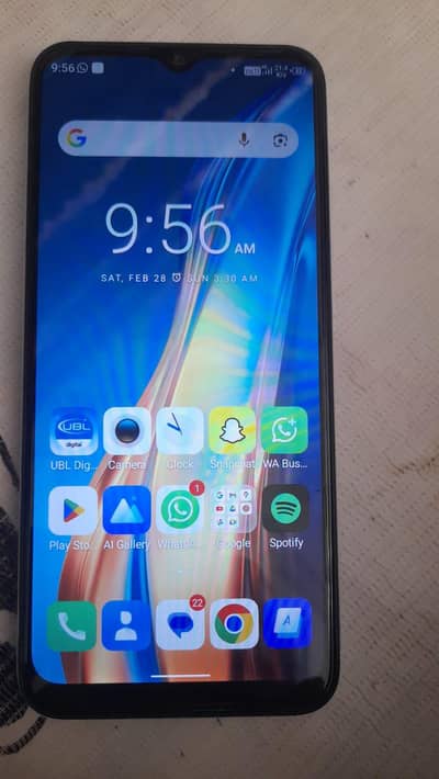 tecno spark 6 go for sale condition 10 by 8  only phone