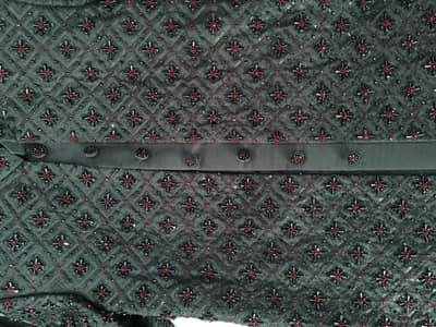 *Premium Embroidered Sherwani | with Mala & Kulla | Groom Wear*