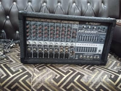 Mixer 684 boss vf1 spekra ap 2 stand mic wire all