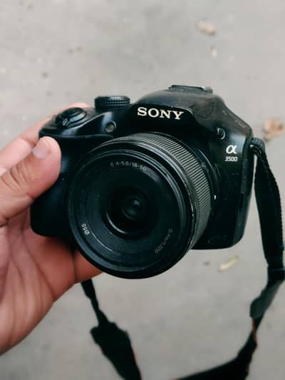 2 Cameras: Sony Alpha A3500 & Nikon D70