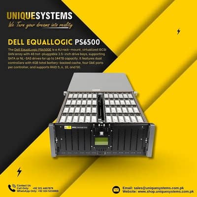 Dell EqualLogic PS6500 – Data Center Storage Solution | Server
