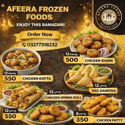 Special Frozen Food,Quality,Chicken,Samosas, Nuggets,Chicken Rolls