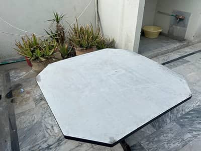 Solid Wooden Octagonal Dining Table