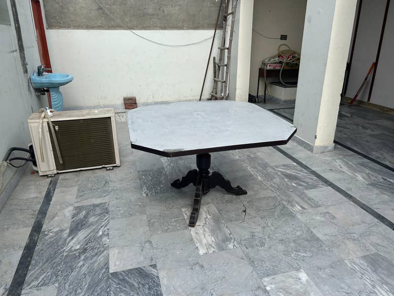 Solid Wooden Octagonal Dining Table 3