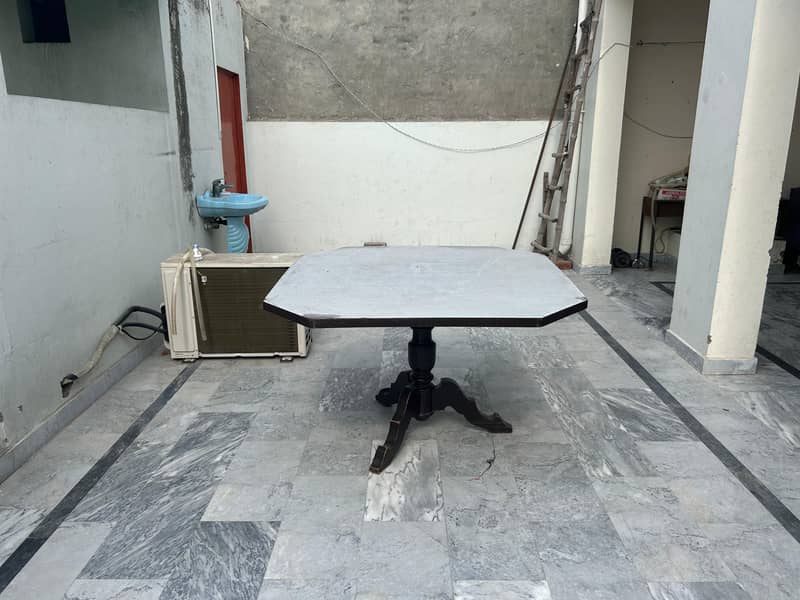 Solid Wooden Octagonal Dining Table 5