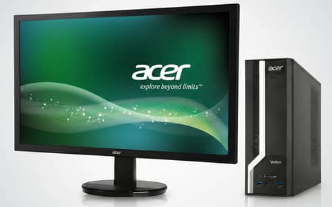 ACER VERITON VM4630G(I5-4TH GEN) + ACER KA220HQ Widescreen LCD Monitor