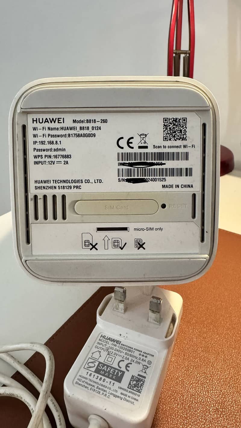 Huawei B818-260 Router - 4G+ Sim Router - Networking - 1111828872