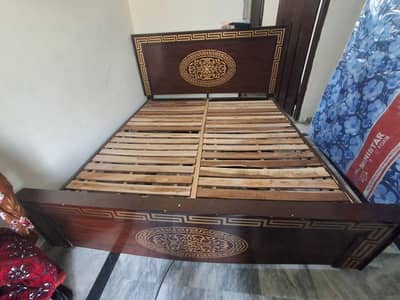 new dobule Bed with out matris  03448502692