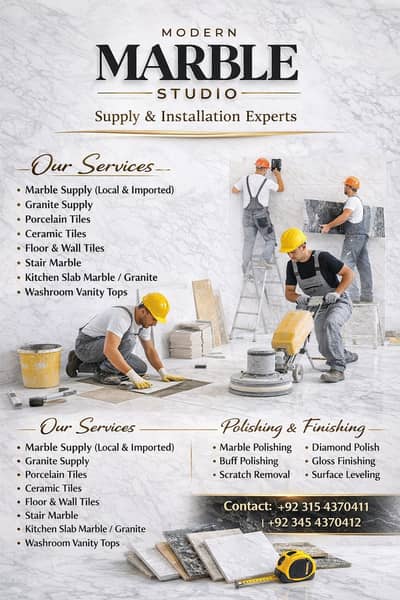 Marble Tile Fixing & Installation Expert | Floor & Wall Tiling Service