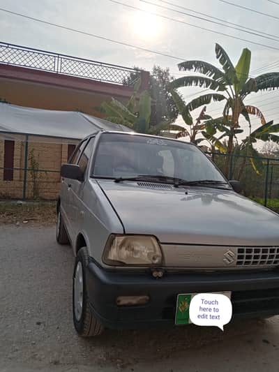 Suzuki mehran 2007 silver color urgent sale