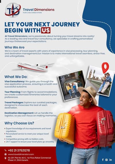 Tour Packages ,International Tour Planning  Karachi,Customized Tour