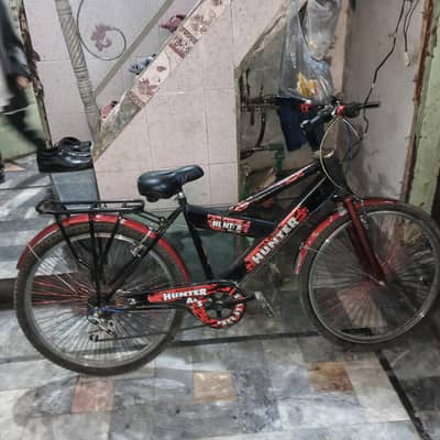 Cycle hunter 26 inch ha gear installed