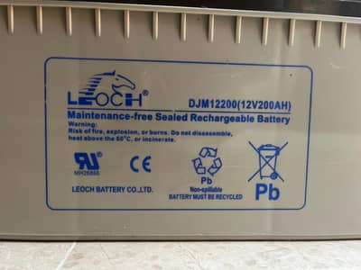 Maintenance Free Battery