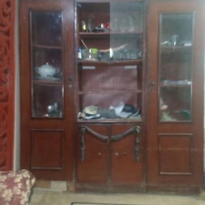 3 door media wall almari for sale