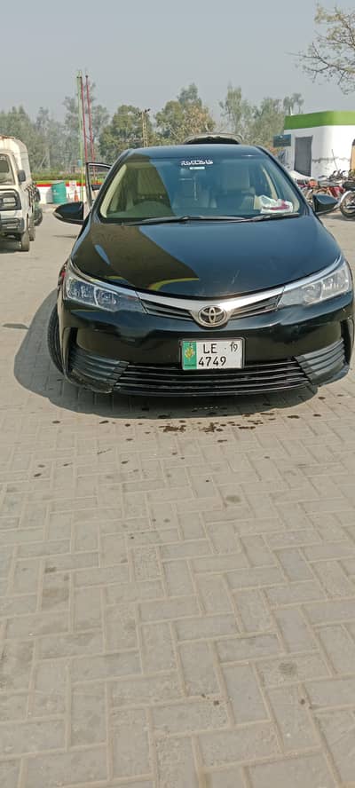 Toyota Corolla XLI 2018/19 Black – Buy & Drive | Biometric On Spot