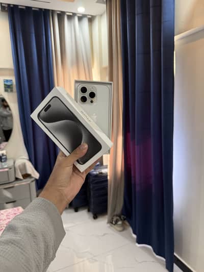 Iphone 15 Pro 256 gb LLA PTA APPROVED WITH Box
