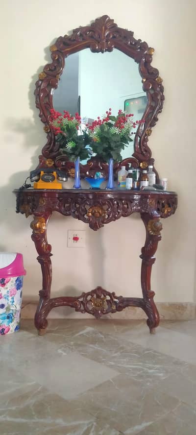 Chinioti shesham wooden Console sider