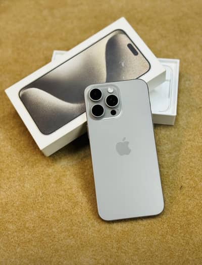 15 pro max officially pta approved 256gb