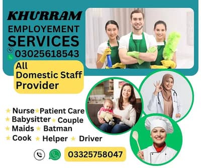 Maid, House Maids, cook, chef, Baby Sitter, Filipino maids Available