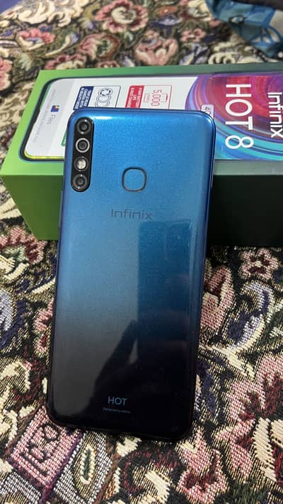 Infinix Hot 8 4Gb/64Gb All geniun