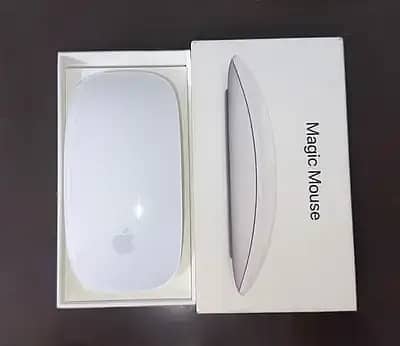 Apple Magic Mouse [USB-C, White, Multi-Touch Surface)