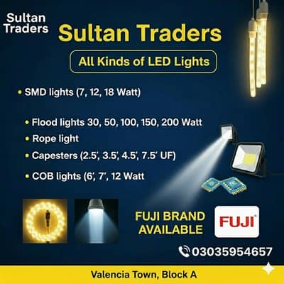 SMD LIGHTS LED BULB FLOODLIGHTS ROPE LIGHTS