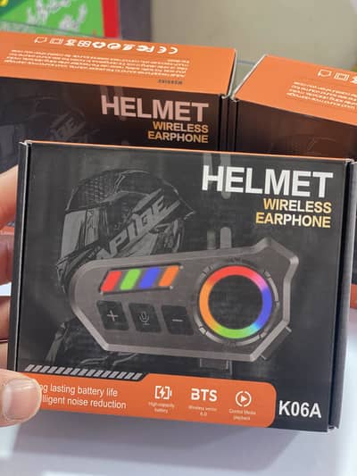 K06A Motorcycle Helmet Bluetooth Headset-Wireless Hands-Free calling