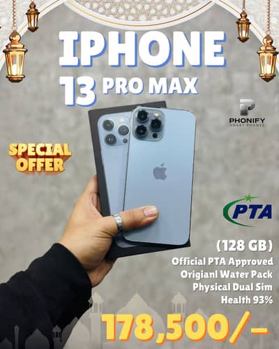 iPhone 13 pro max Pta approved 128gb