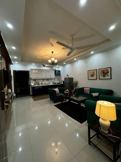 E-11 Makkah Tower Fully Furnished 1 Bed Apartment (Flat) Available For rent Islamabad