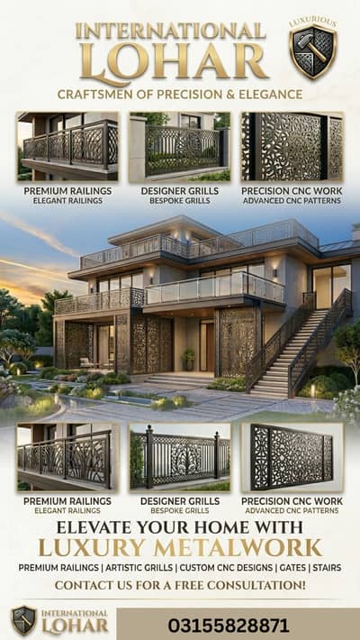 Iron gates-Cnc Gates-Safety grills-Stainless grill-Iron door-Main gate