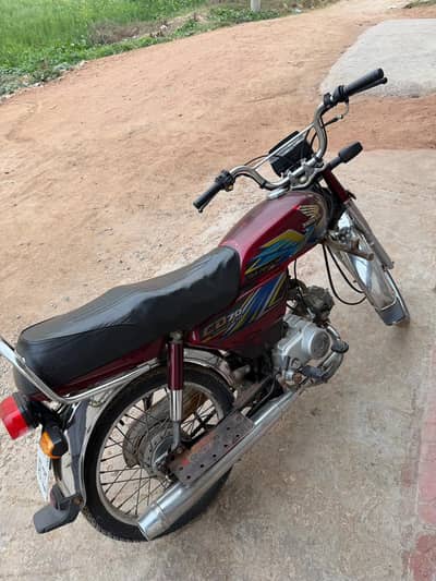 Honda CD 70 for sale 2021 model bio metric available all ok